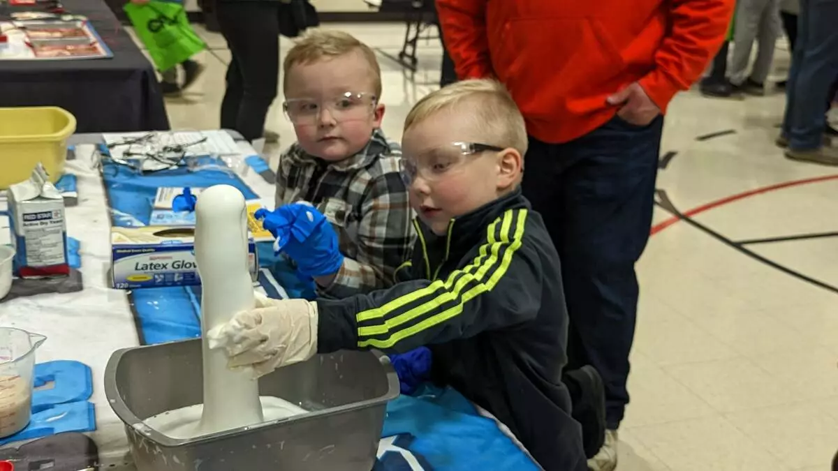 Elephant toothpaste!